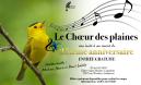 Affiche - 25ième anniversaire du Choeur des Plaines