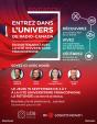 Affiche - 4 à 7 de la rentrée à la Cité universitaire