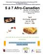 Affiche - 5 à 7 Afro-Canadien à Gravelbourg