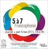 Affiche - 5 à 7 de la francophonie