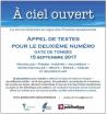 Affiche - À ciel ouvert