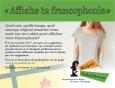 Affiche - Affiche ta francophonie! 