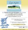Affiche - AGA des Éditions de la nouvelle plume
