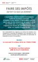 Affiche - Agence du revenu du Canada: Faire ses impôts