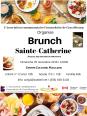 Affiche - Brunch de la Sainte Catherine