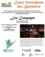 Affiche - Concert avec les Campagnes