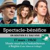 Affiche - Concert bénéfice au profit du journal fransaskois l'Eau vive