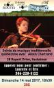 Affiche - Concert Chemin Chez Nous