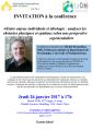 Affiche - Conférence de Michel Desjardins