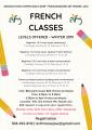 Affiche - Cours de français pour adultes