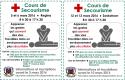 Affiche - Cours de secourisme à Regina et Saskatoon
