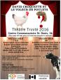 Affiche - David Croquette et le voleur de poulets à St-Denis