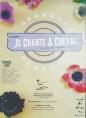 Affiche - Je chante à cheval - Concert de la SCFPA