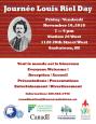Affiche - Journée Louis Riel