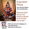 Affiche - Joyeuses fêtes des Éditions de la nouvelle plume