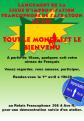 Affiche - Lancement de la Ligue d'improvisation francophone de Saskatoon