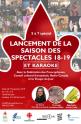 Affiche - Lancement de la saison des spectacles 2018-2019