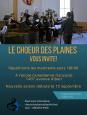 Affiche - le choeur des plaines recrute