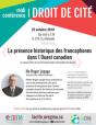 Affiche - Midi conférence avec Me Roger Lepage