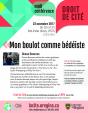 Affiche - 'Mon boulot de bédéiste'