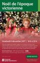 Affiche - Noël à l'époque victorienne