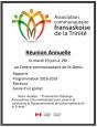 Affiche - Réunion annuelle de L'ACFT