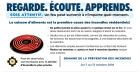 Affiche - Semaine de la prévention des incendies