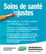 Affiche - Soins de santé injustes