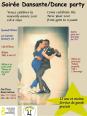 Affiche - Soirée dansante célébrant la nouvelle année 2016
