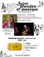 Affiche - Soirée paroles et musique