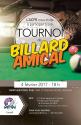 Affiche - Tournoi de billard