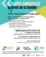 Affiche - Atelier juridique sur le droit de la famille