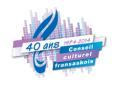 Logo - 40 ans du CCF