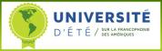 Logo - Université d'été sur la francophonie des Amériques