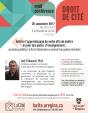 Affiche - Midi-conférence: [i Décrire l'apprentissage du verbe]