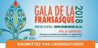 Prix de la Fransasque 2018: Appel de candidatures